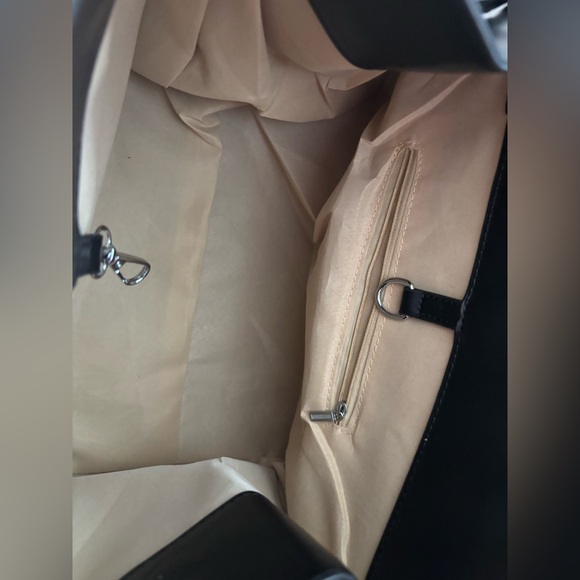 Black imitation Margaux bag - Picture 3 of 3